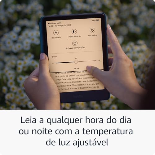 Novo Kindle Paperwhite (16 GB) - O Kindle mais rápido já lançado, com nova tela antirreflexo de 7” e bateria que dura semanas - Cor Preta