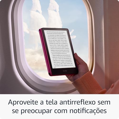 Novo Kindle Paperwhite (16 GB) - O Kindle mais rápido já lançado, com nova tela antirreflexo de 7” e bateria que dura semanas - Cor Preta