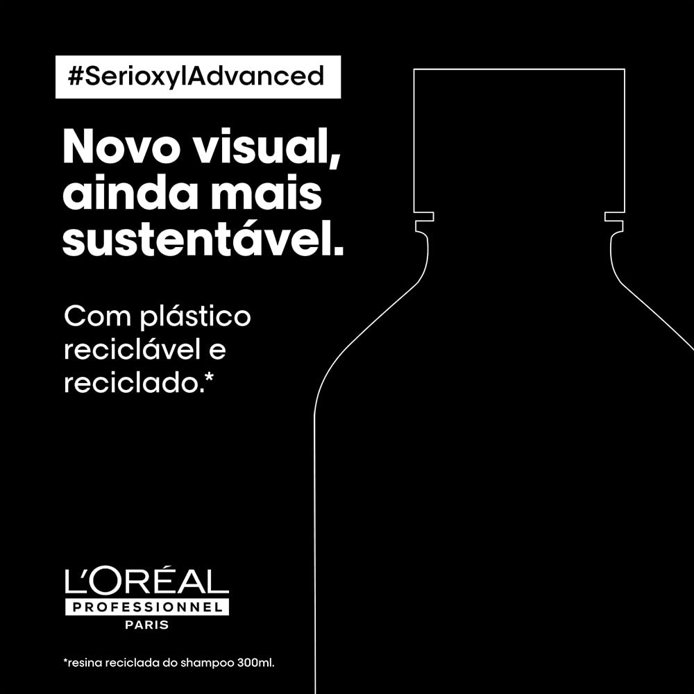 L'Oréal Professionnel Shampoo Densificante Purifier & Bodifier, Aumento da Densidade dos Fios, Para Cabelos com Afinamento, Purifica Suavemente, Cabelos Mais Densos & Brilhosos, 300ml