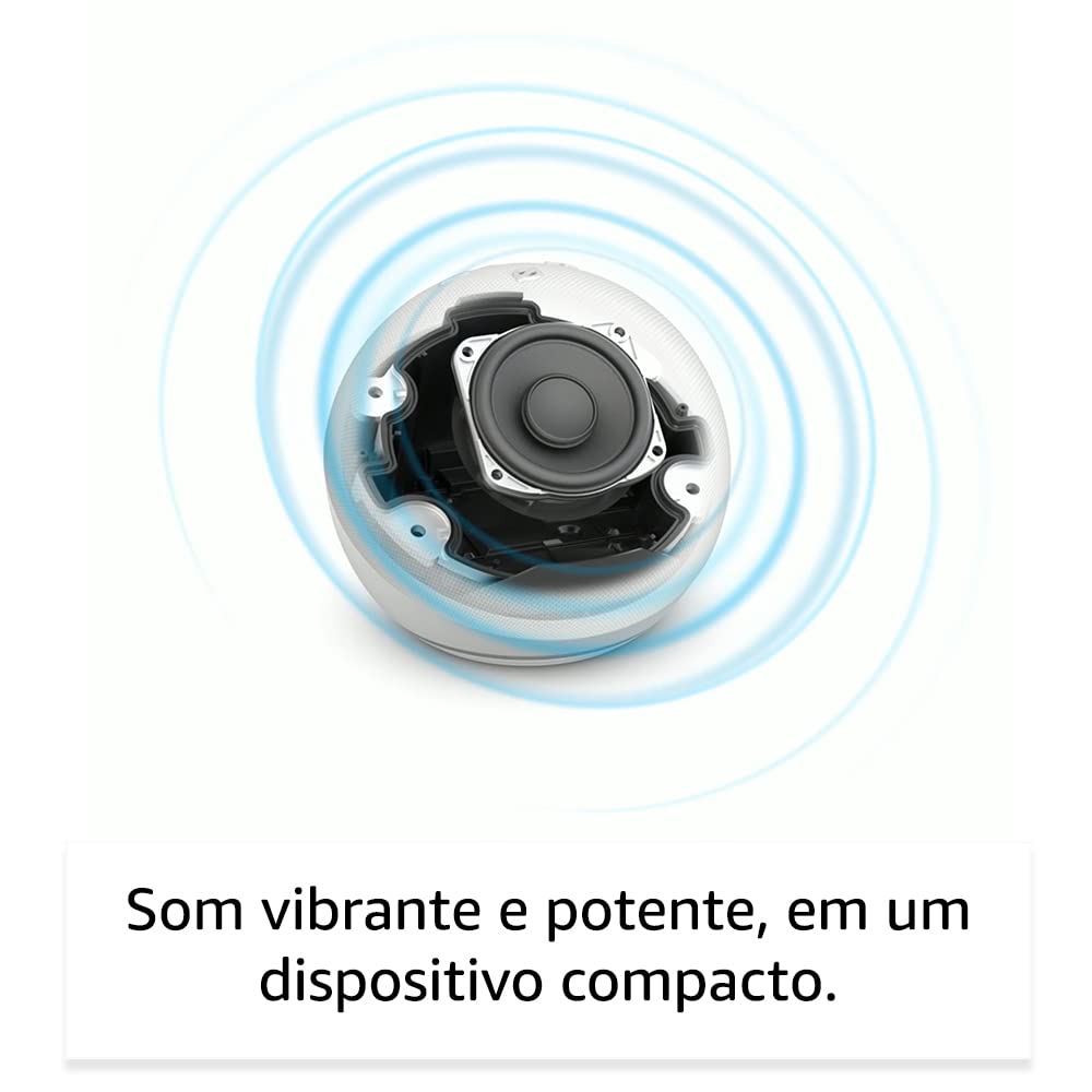 Echo Dot 5ª geração | O Echo Dot com o melhor som já lançado | Cor Branca