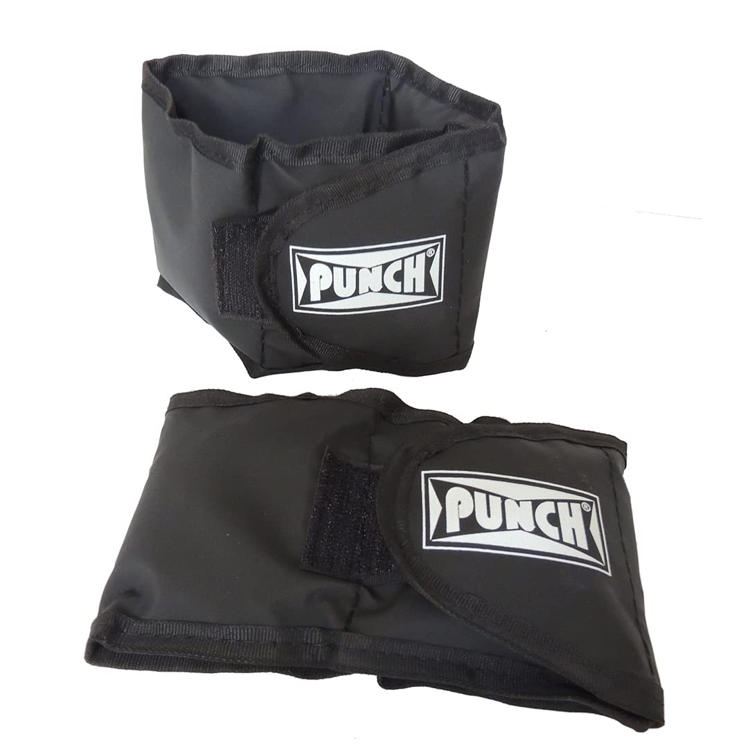 Punch Tornozeleira Unissex, Preto, 2 Kg