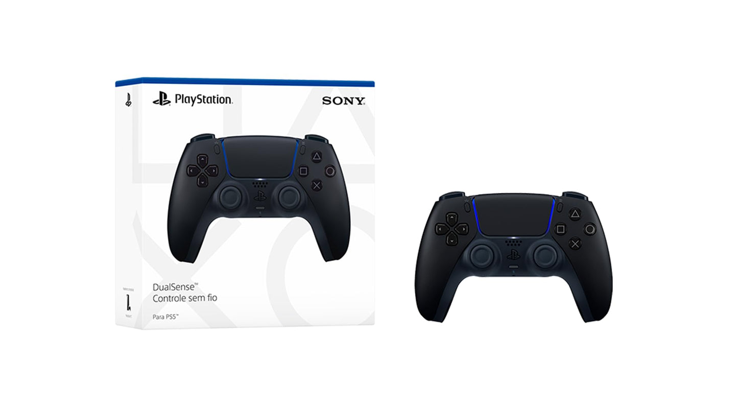 PlayStation DualSense Controle sem fio – Midnight Black