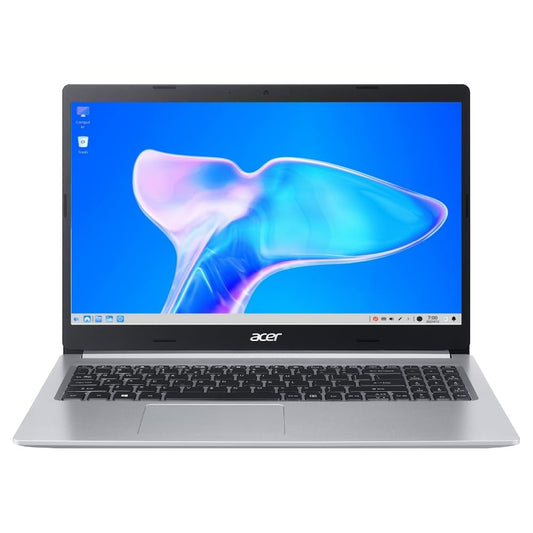 Notebook Acer Aspire5 A515-45-R36L AMD Ryzen7 5700U 12GB RAM (AMD Radeon) 512GB SSD 15.6” LED IPS Full HD Prata Teclado numérico Independente Linux Gutta