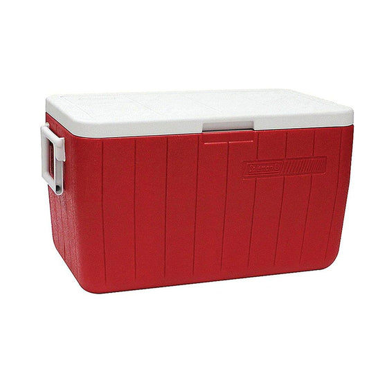 Coleman, Caixa Térmica 48 QT (45,4 L), 64 Latas, Vermelho