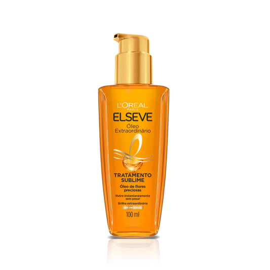 L'Oréal Paris Elseve Óleo Finalizador Óleo Extraordinário, Anti Frizz, Protetor Térmico, 100ml