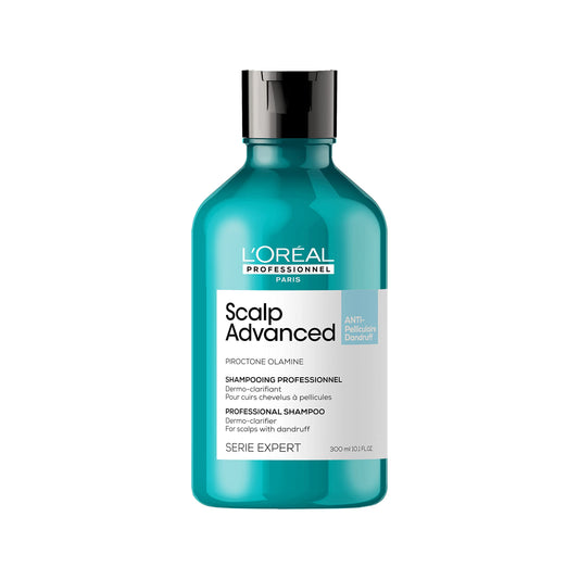 L'Oréal Professionnel Shampoo Anticaspa Scalp Dermo Clarifier, Para o Couro Cabeludo com Caspa, Limpa suavemente e remove a caspa, Acalma o couro cabeludo, 300ml