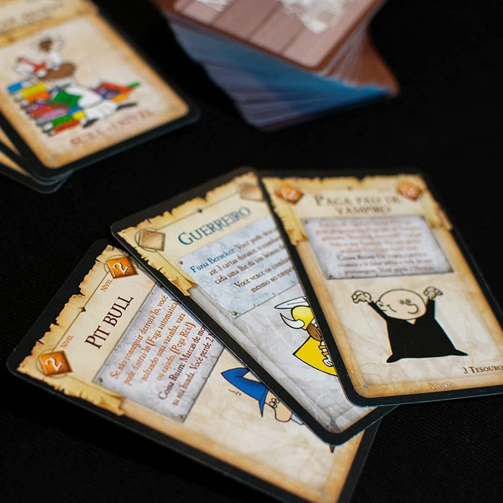 Galápagos, Munchkin, Jogo de Cartas para Amigos, 2 a 5 jogadores, 60-90 minutos por partida