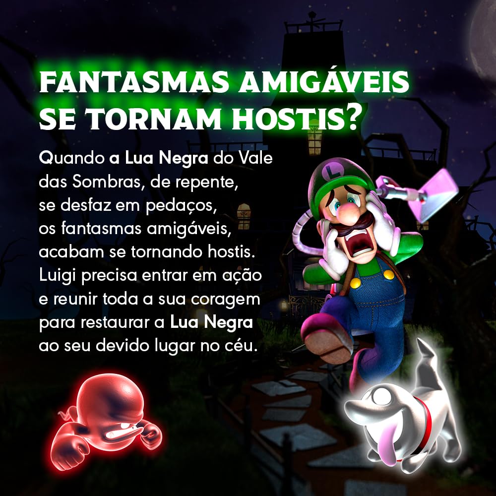 Nintendo, Jogo, Luigi's Mansion 2 HD, Nintendo Switch