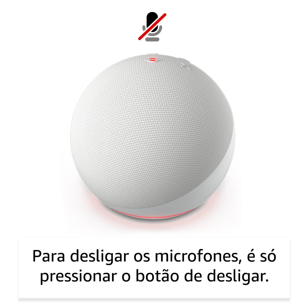 Echo Dot 5ª geração | O Echo Dot com o melhor som já lançado | Cor Branca