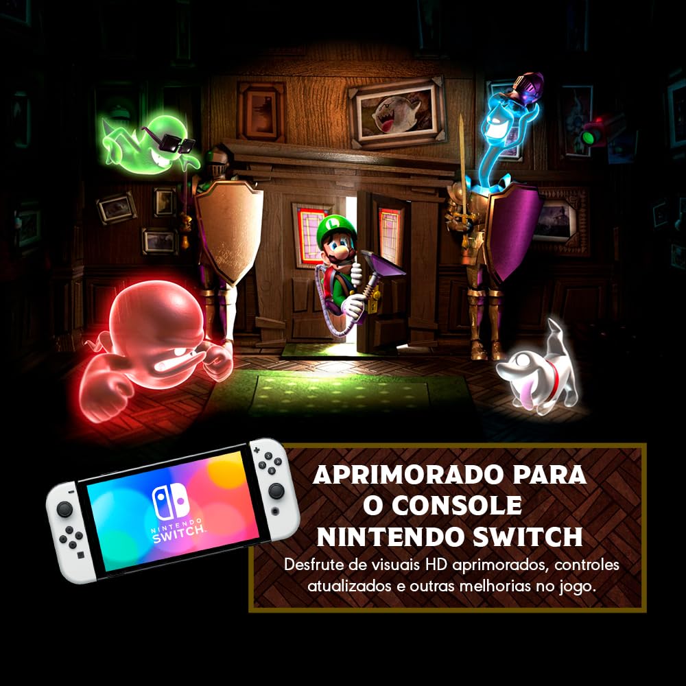 Nintendo, Jogo, Luigi's Mansion 2 HD, Nintendo Switch