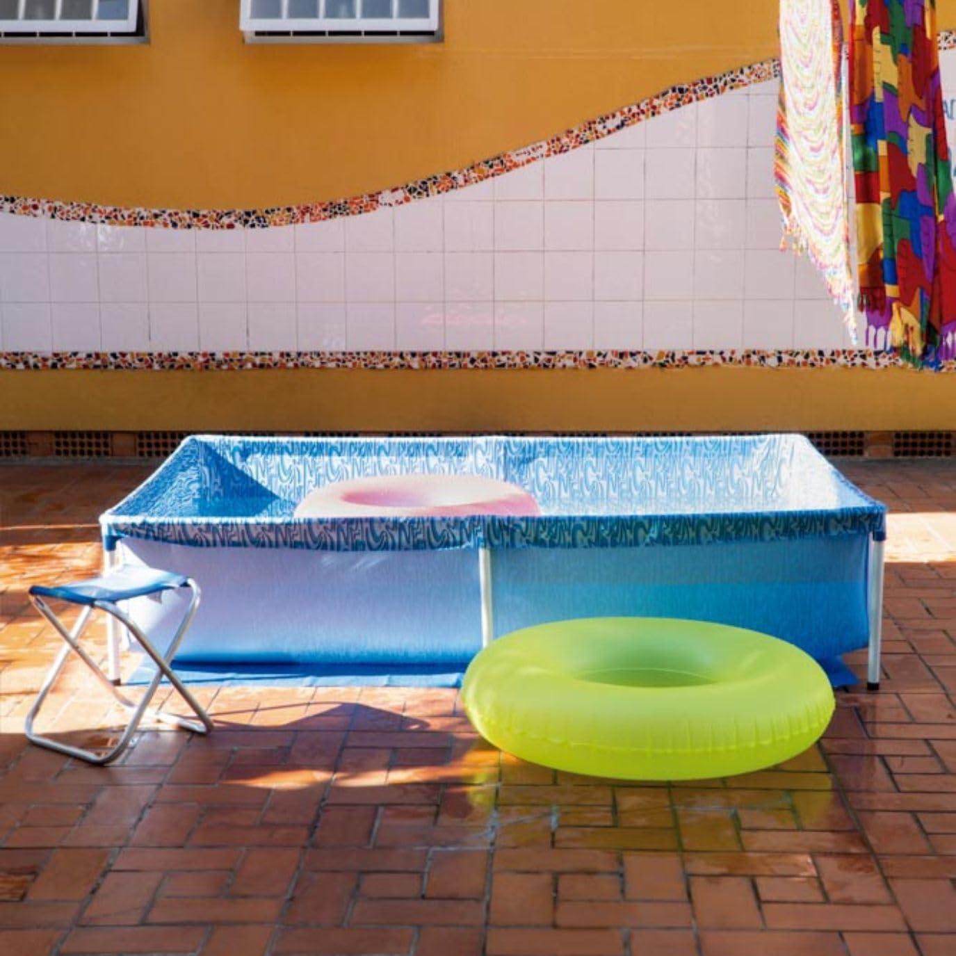 Mor - Piscina 1000 L Retangular Multicor