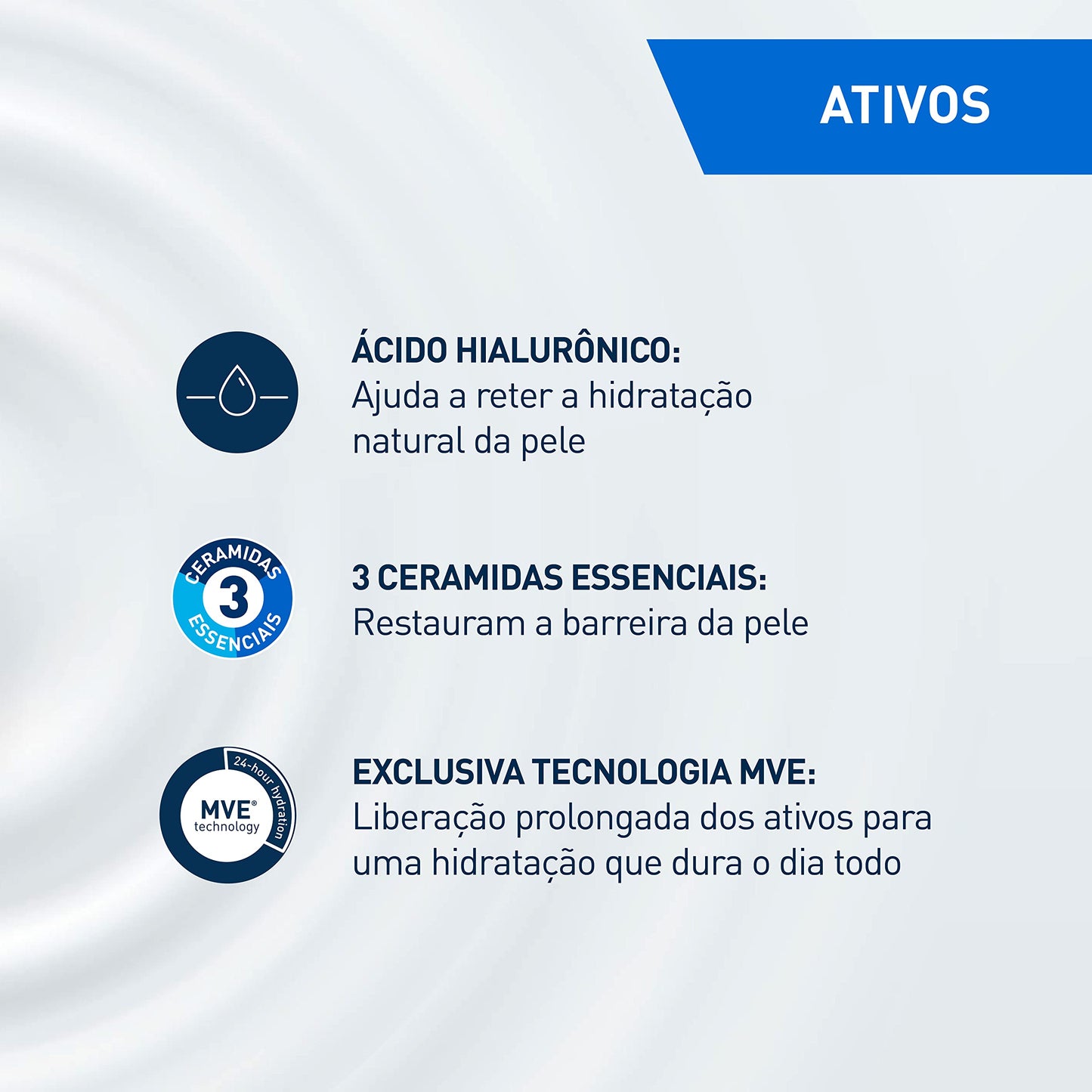 CeraVe, Loção Hidratante Corporal, com textura Fluida e Ácido Hialurônico, 473ml